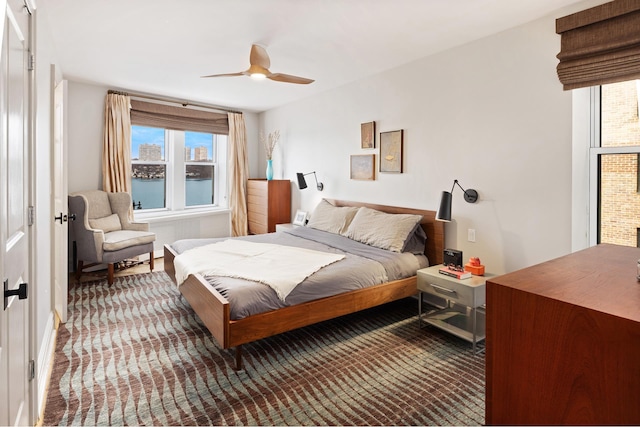 156-08 Riverside Dr W Unit 3H, New York City, NY 10032 - bedroom featuring ceiling fan