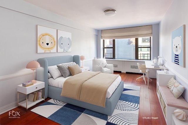 510 E 86th St Unit 14C, New York City, NY 10028 - bedroom with hardwood / wood-style flooring