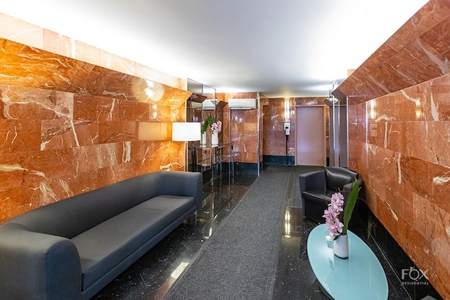 510 E 86th St Unit 14C, New York City, NY 10028 - community lobby featuring tile walls
