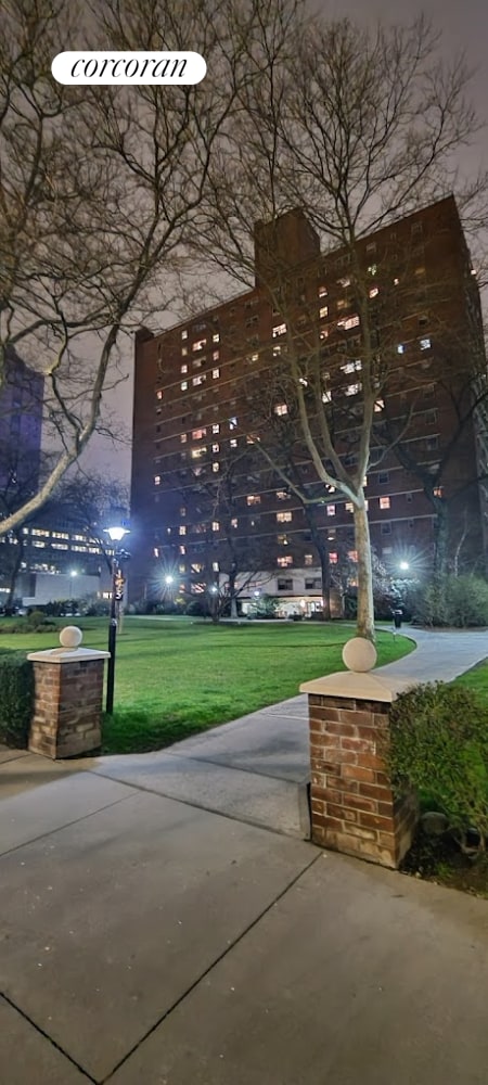 235 Adams St Unit 7B, New York City, NY 11201 - view of community with a yard