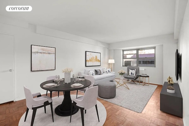 235 Adams St Unit 7B, New York City, NY 11201 - view of dining area