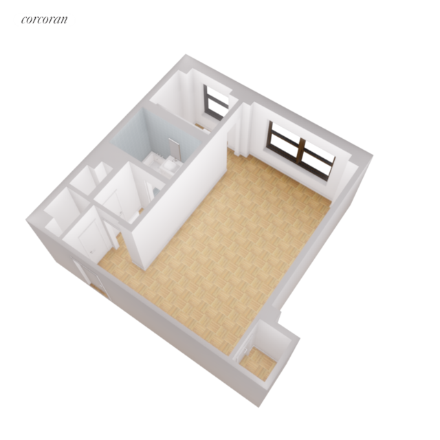 235 Adams St Unit 7B, New York City, NY 11201 - view of room layout