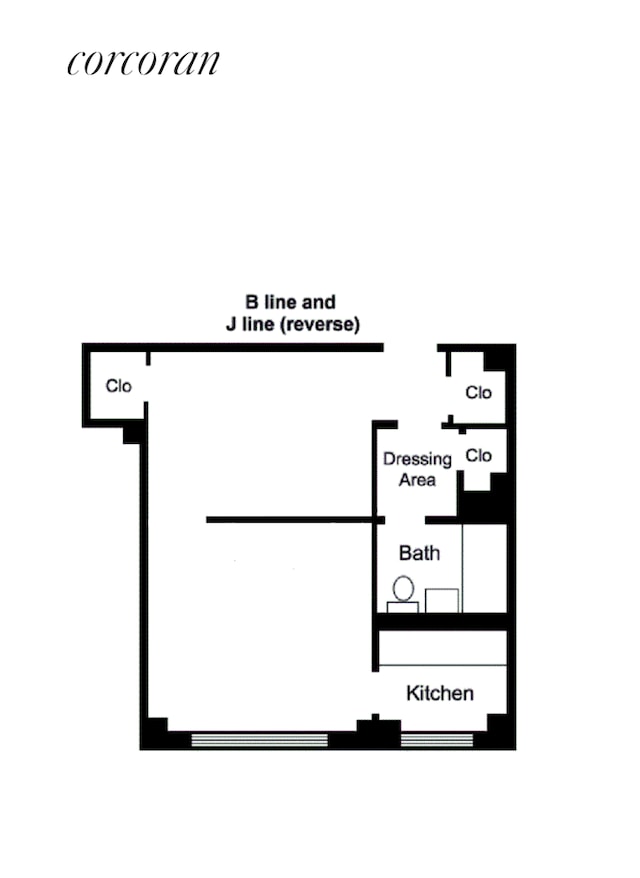 235 Adams St Unit 7B, New York City, NY 11201 - view of room layout