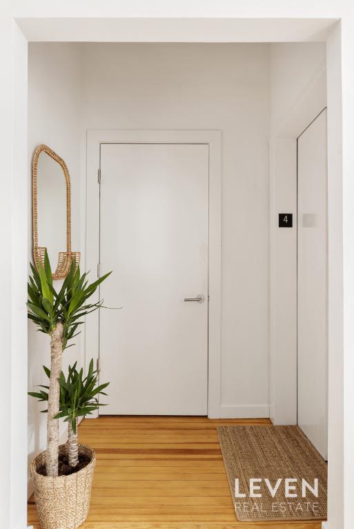 entryway with light wood-type flooring