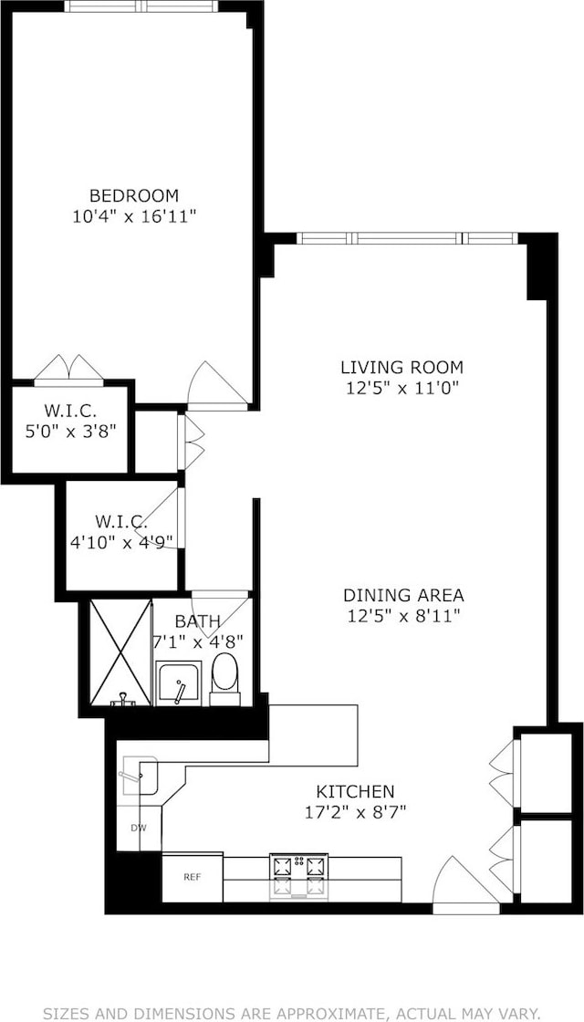 305 E 40th St Unit 18H, New York City, NY 10017 - view of home floor plan