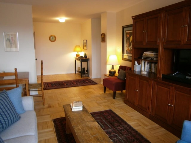 view of living area