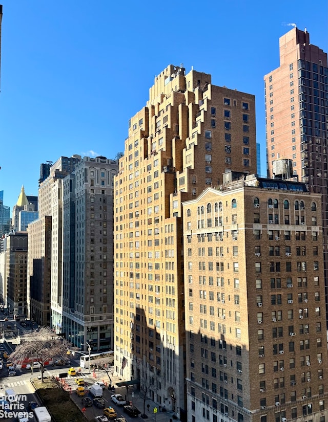 view of property with a view of city