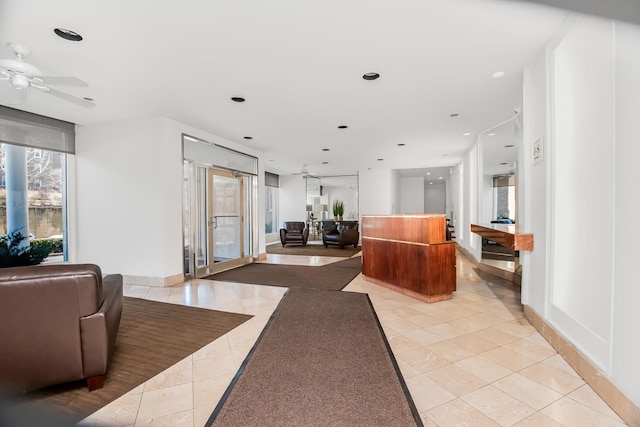 629 Kappock St Unit 4Lm, New York City, NY 10463 - building lobby with recessed lighting