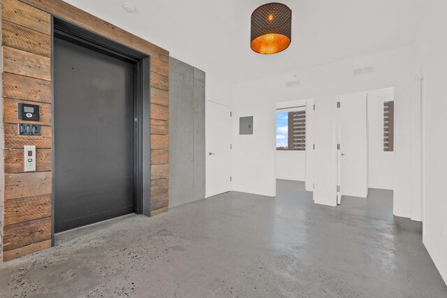 651 New York Ave Unit 502, New York City, NY 11203 - garage with elevator and electric panel