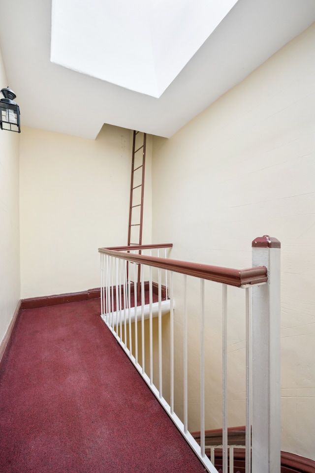 131 E 29th St, New York City, NY 10016 - hall featuring carpet floors and baseboards