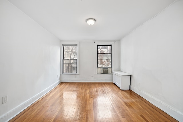 131 E 29th St, New York City, NY 10016 - spare room with light wood-style flooring and cooling unit