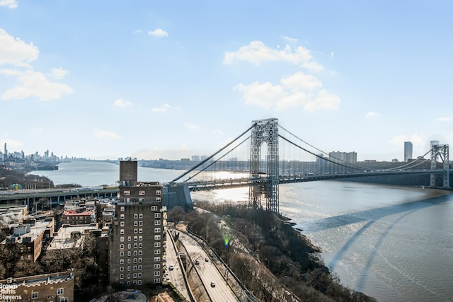 140 Cabrini Blvd Unit 37, New York City, NY 10033 - view of city with a notable bridge and a nearby body of water