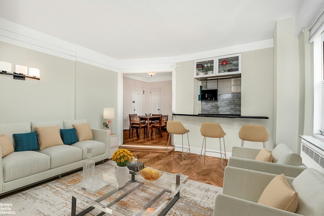 140 Cabrini Blvd Unit 37, New York City, NY 10033 - living area with radiator heating unit
