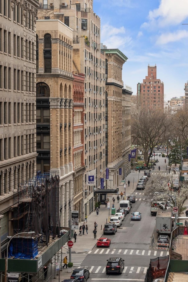 view of property featuring a city view