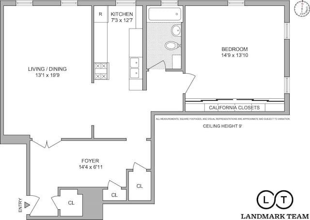 view of layout