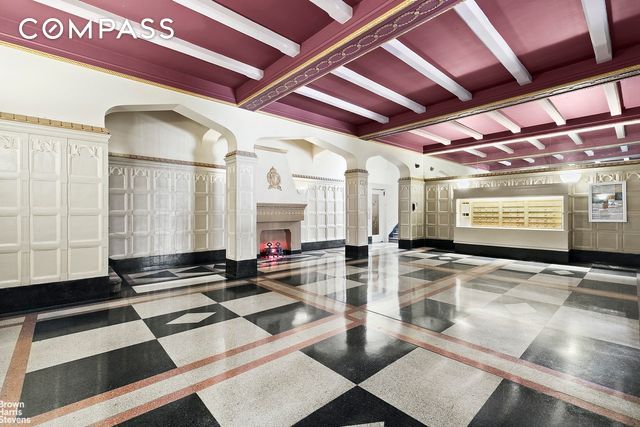35-05 72nd St Unit 4E, New York City, NY 11372 - building lobby featuring beam ceiling