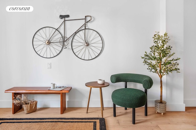 1198 Jefferson Ave Unit A, New York City, NY 11221 - sitting room featuring wood finished floors