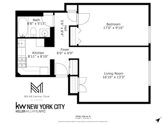 250 W 88th St Unit 503, New York City, NY 10024 - view of property floor plan