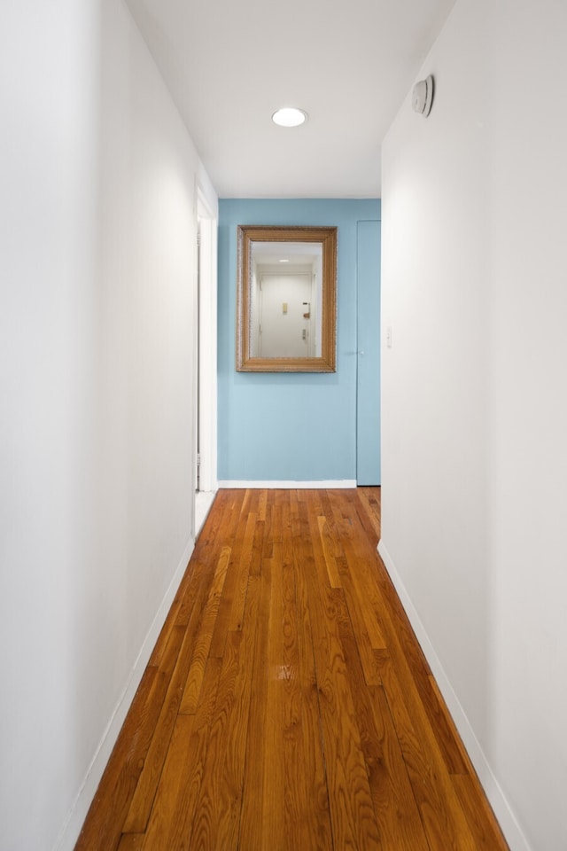 250 W 88th St Unit 503, New York City, NY 10024 - corridor featuring wood finished floors and baseboards