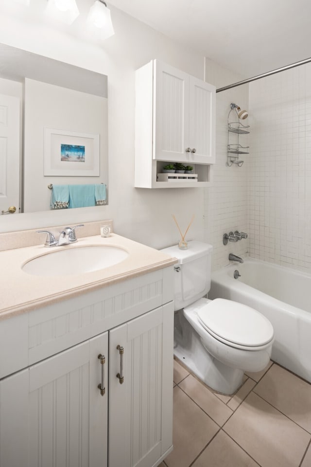 250 W 88th St Unit 503, New York City, NY 10024 - full bath with vanity, bathtub / shower combination, and tile patterned floors