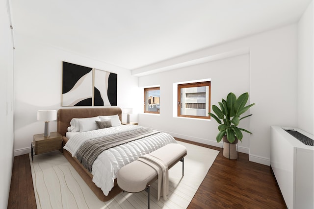 305 2nd Ave Unit 530, New York City, NY 10003 - bedroom with wood finished floors and baseboards