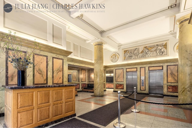 view of community lobby