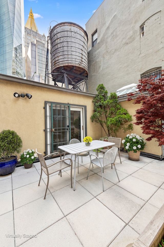 41 E 28th St Unit Ph7C, New York City, NY 10016 - view of patio featuring outdoor dining area