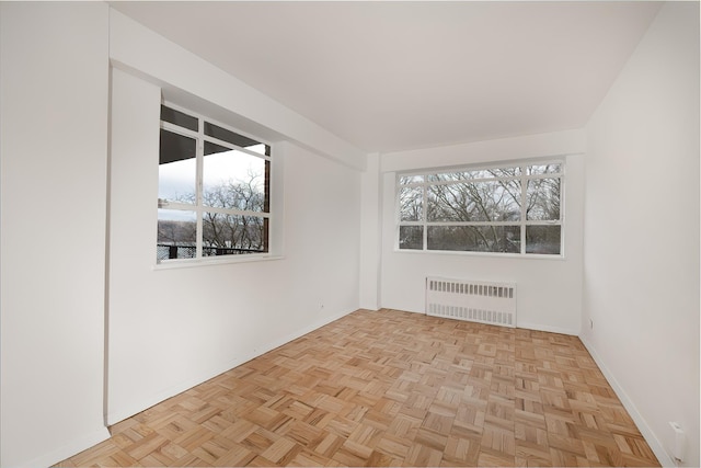 2727 Palisade Ave Unit 9-B, New York City, NY 10463 - empty room featuring radiator heating unit and baseboards
