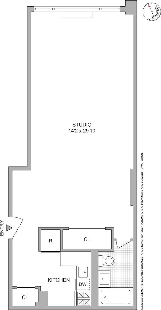40 E 80th St Unit 2C, New York City, NY 10075 - view of property floor plan