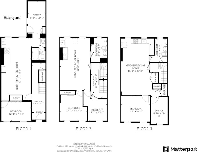 288 Mc Guinness Blvd Unit 1, 2, 3, New York City, NY 11222 - home floor plan