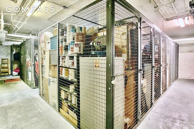 view of storage