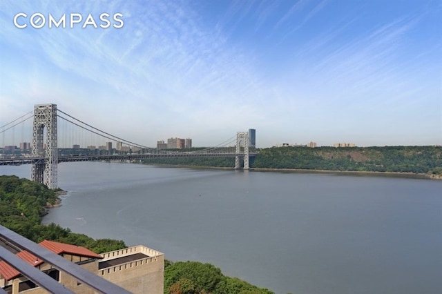 17 Chittenden Ave Unit 3C, New York City, NY 10033 - water view with a notable bridge