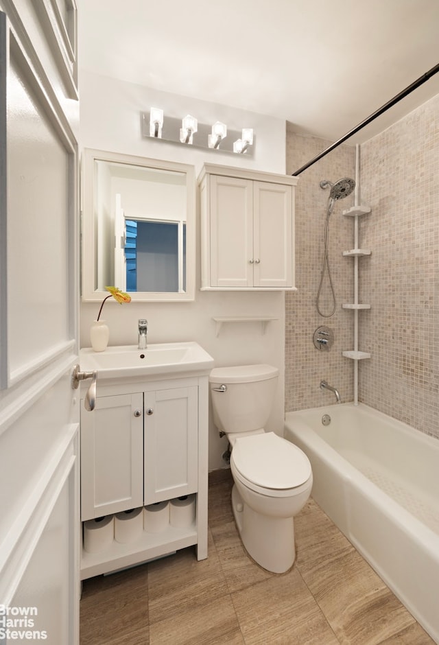338 E 78th St Unit 5R, New York City, NY 10075 - full bathroom featuring toilet, vanity, and  shower combination