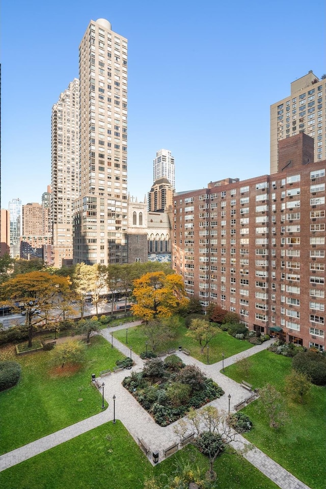 345 W 58th St Unit 6Ss, New York City, NY 10019 - view of home's community with a view of city