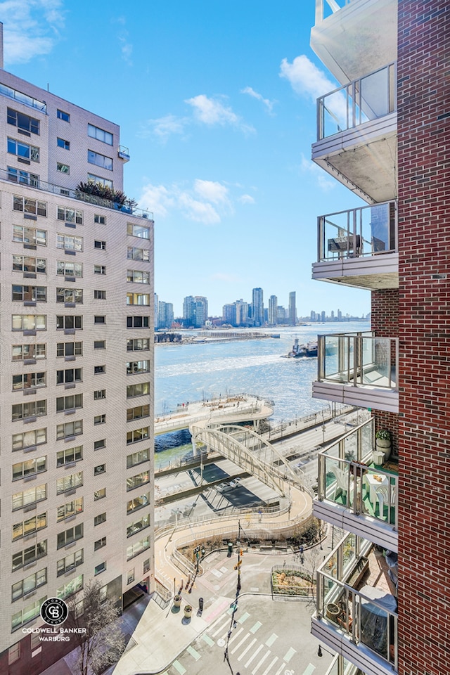 50 Sutton Pl S Unit 14G, New York City, NY 10022 - water view featuring a view of skyline