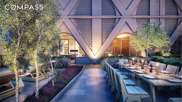 5 Beekman St Unit 21B, New York City, NY 10038 - building lobby featuring a towering ceiling