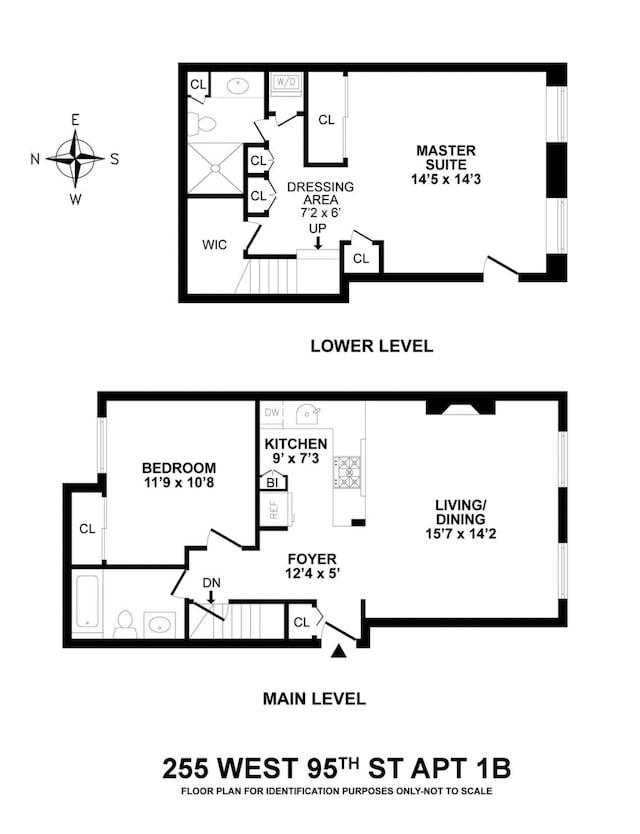 255 W 95th St Unit 1B, New York City, NY 10025 - home floor plan