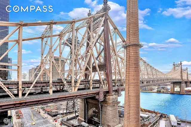 40 Sutton Pl Phm, New York City, NY 10022 - exterior space with a city view and a water view