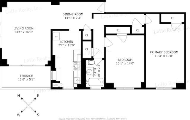 view of layout