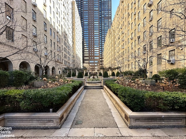 view of home's community with a view of city