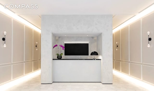 view of reception area