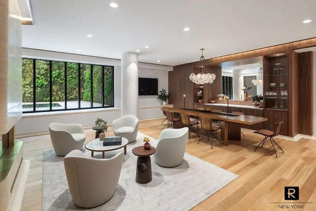 110 Charlton St Unit 20-G, New York City, NY 10014 - community lobby with recessed lighting and a sink