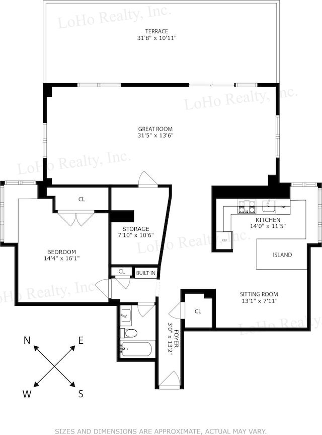 view of layout