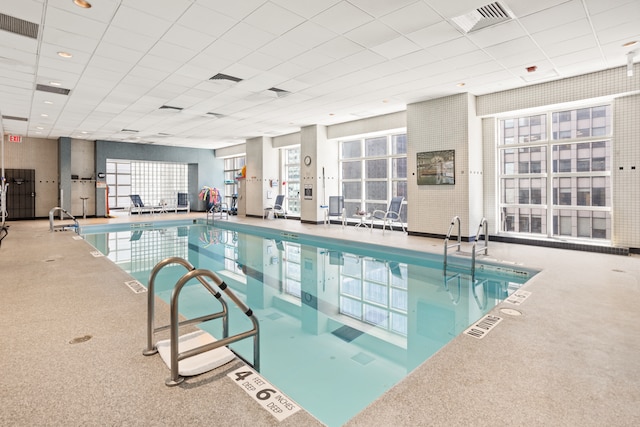 146 W 57th St Unit 34A, New York City, NY 10019 - view of indoor pool