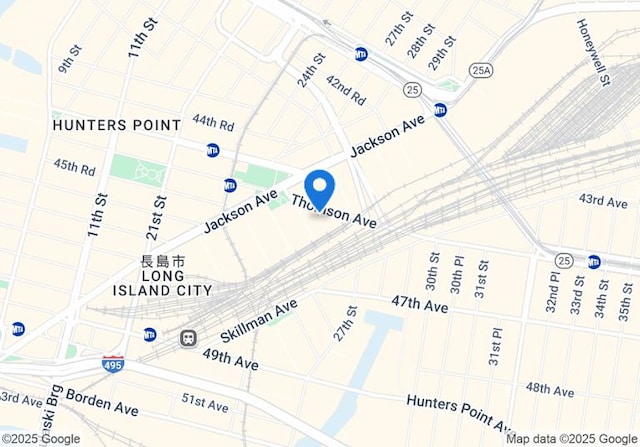 27-28 Thomson Ave Unit S415, New York City, NY 11101 - map of property location
