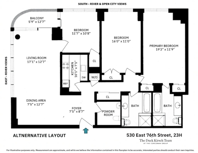 view of layout