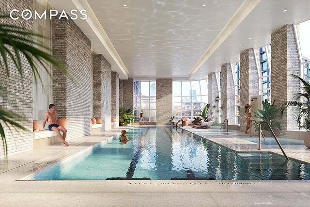 515 W 18th St Unit 403, New York City, NY 10011 - view of indoor pool