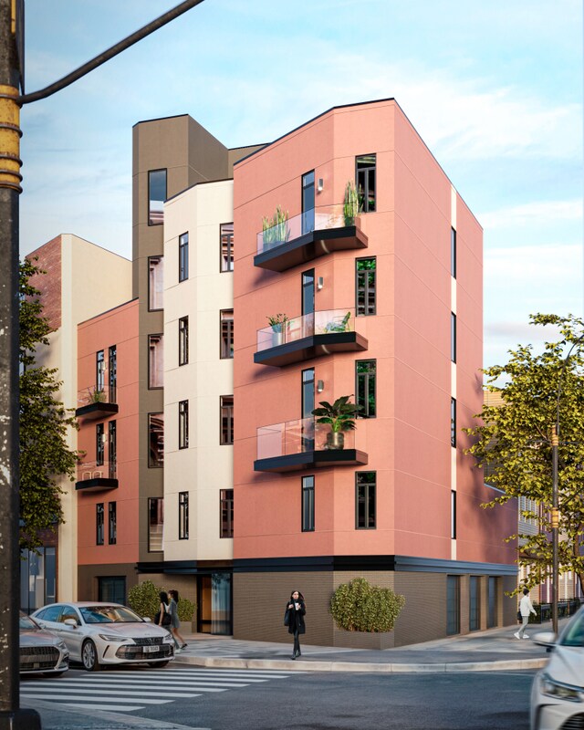 68 N Henry St Unit 2R, New York City, NY 11222 - view of apartment building / complex