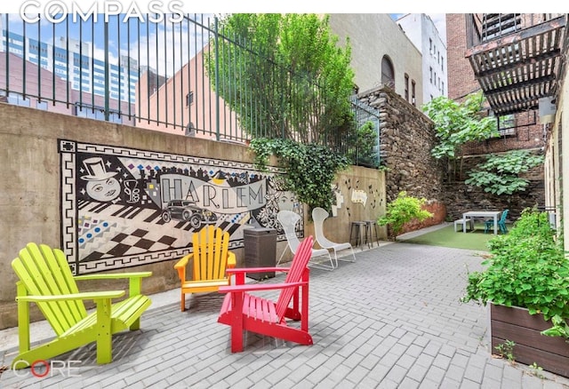 view of patio