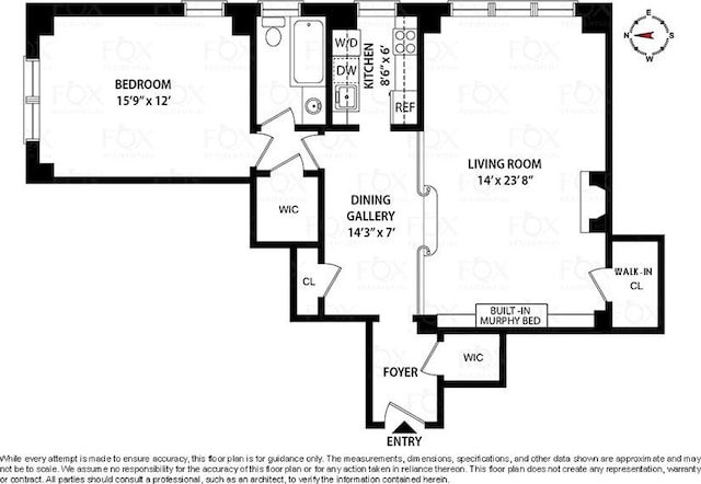 235 E 73rd St Unit 8D, New York City, NY 10021 - property floor plan